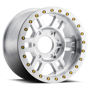 Vision Wheel 398COMP Machined 17x9.5 +26 5x139.7mm 108mm - Wheelwiz