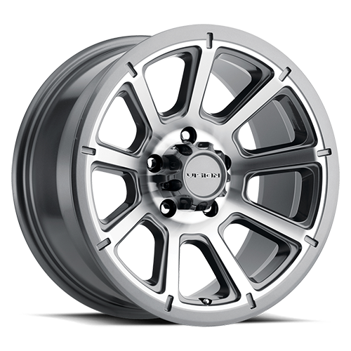 Vision Wheel 353 Gunmetal Machined Face 18x9 +18 5x114.3mm 83mm - Wheelwiz