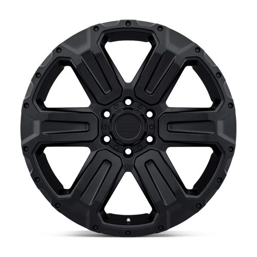 Black Rhino WANAKA Matte Black 20x9 +12 6x139.7mm 112.1mm - Wheelwiz