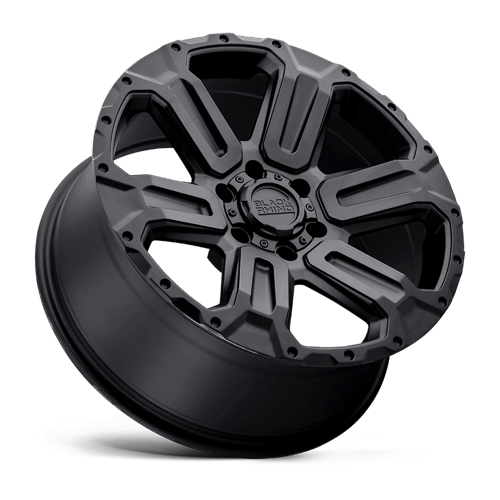 Black Rhino WANAKA Matte Black 18x9 +12 6x135mm 87.1mm - Wheelwiz