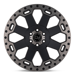 Black Rhino WARLORD Matte Black W/ Mach Dark Tint 20x9 0 5x139.7mm 78.1mm - Wheelwiz