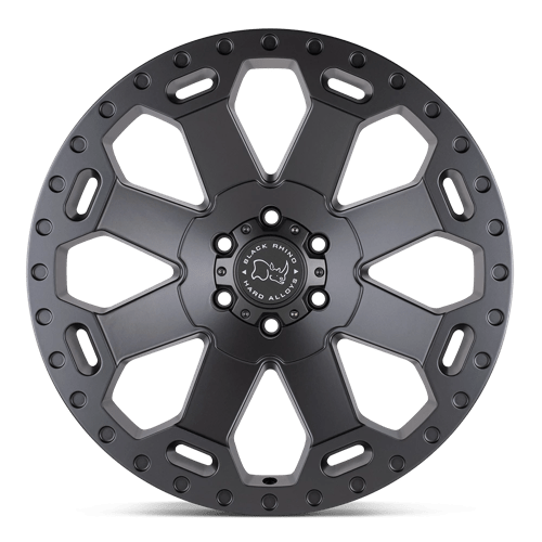 Black Rhino WARLORD Matte Gunmetal 20x9 -12 8x170mm 125.1mm - WheelWiz
