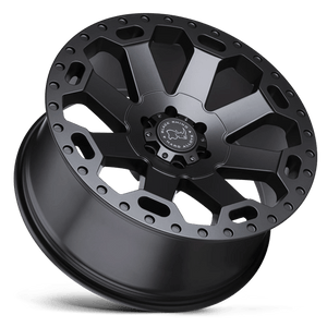 Black Rhino WARLORD Matte Gunmetal 18x9 +12 8x165.1mm 122.4mm - Wheelwiz