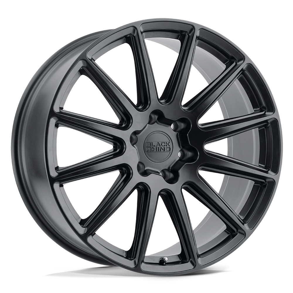Black Rhino WAZA Matte Black 22x10 +30 5x114.3mm 76.1mm - WheelWiz