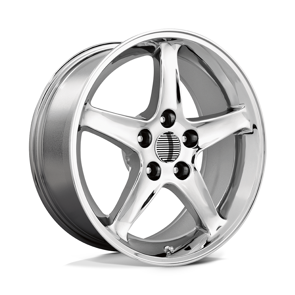 OE Creations PR102 Chrome 17x9 +18 4x108mm 64.2mm - WheelWiz