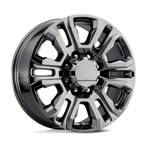 OE Creations PR207 Black Chrome 20x8.5 +47 8x180mm 124.2mm - Wheelwiz