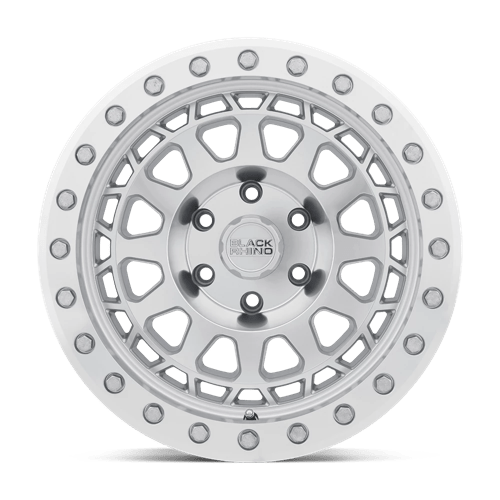 Black Rhino PRIMM Silver W/ Mirror Face Mach Rg 17x9 0 6x139.7mm 112.1mm - Wheelwiz