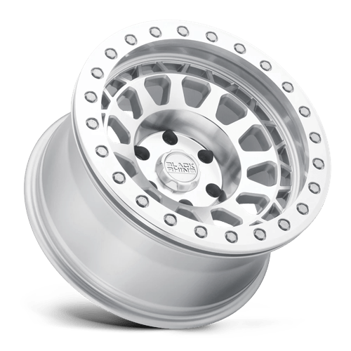 Black Rhino PRIMM Silver W/ Mirror Face Mach Rg 17x9 0 8x165.1mm 122.4mm - Wheelwiz