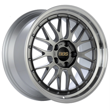 BBS LM DIAMON BLACK POLISHED 19x8.5 CUSTOM 5x112mm - WheelWiz