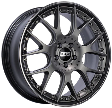 BBS CHRII 22x10.5 +15 5x112 PFS PLATINUM w/STAINLESS LIP - WheelWiz