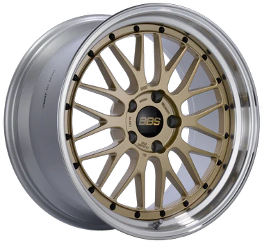BBS LM 20x10 +38 5x114.3 PFS GOLD POLISHED