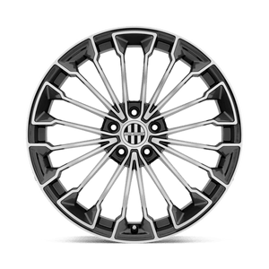 Victor Equipment WURTTEMBURG Gunmetal W/ Mirror Cut Face 20x10 +50 5x130mm 71.5mm - Wheelwiz