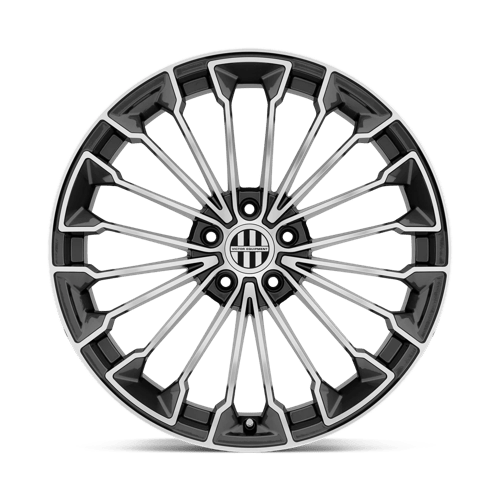 Victor Equipment WURTTEMBURG Gunmetal W/ Mirror Cut Face 20x10.5 +22 5x112mm 66.6mm - Wheelwiz