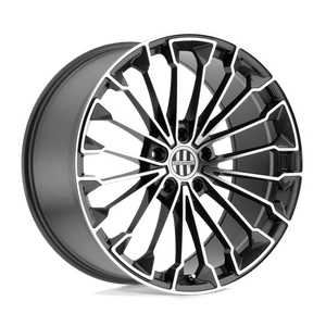 Victor Equipment WURTTEMBURG Gunmetal W/ Mirror Cut Face 22x9 +22 5x112mm 66.6mm - Wheelwiz