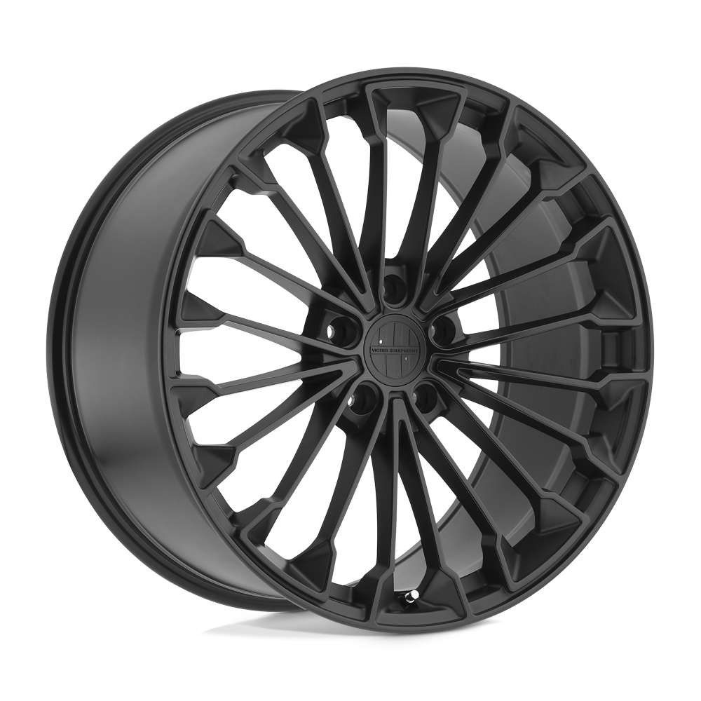 Victor Equipment WURTTEMBURG Matte Black W/ Gloss Black Face 18x8.5 +45 5x130mm 71.5mm - WheelWiz