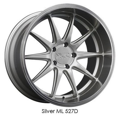 XXR Wheels XXR 527D Silver / Ml 20x9 +20 5x114.3mm 73.1mm - Wheelwiz