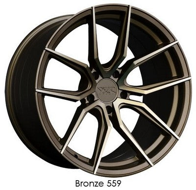 XXR Wheels XXR 559 Bronze 19x8.5 +40 5x114.3mm 73.1mm - Wheelwiz