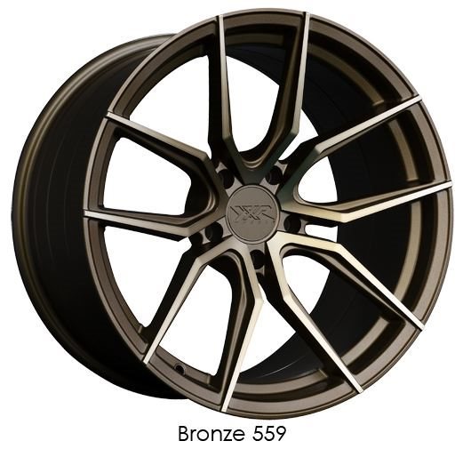 XXR Wheels XXR 559 Bronze 19x10 +20 5x114.3mm 73.1mm