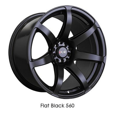 XXR Wheels XXR 560 Flat Black 18x8.5 +20 5x100|5x114.3mm 73.1mm - Wheelwiz