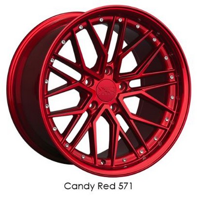 XXR Wheels XXR 571 Candy Red 18x8.5 +35 5x112mm 73.1mm - Wheelwiz