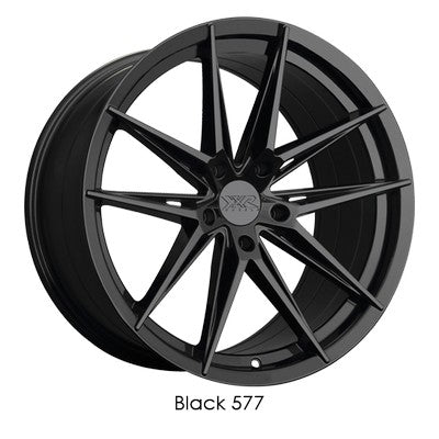 XXR Wheels XXR 577 Black 19x10 +20 5x114.3mm 73.1mm
