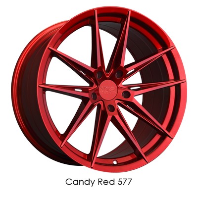 XXR Wheels XXR 577 Candy Red 18x8.5 +35 5x114.3mm 73.1mm