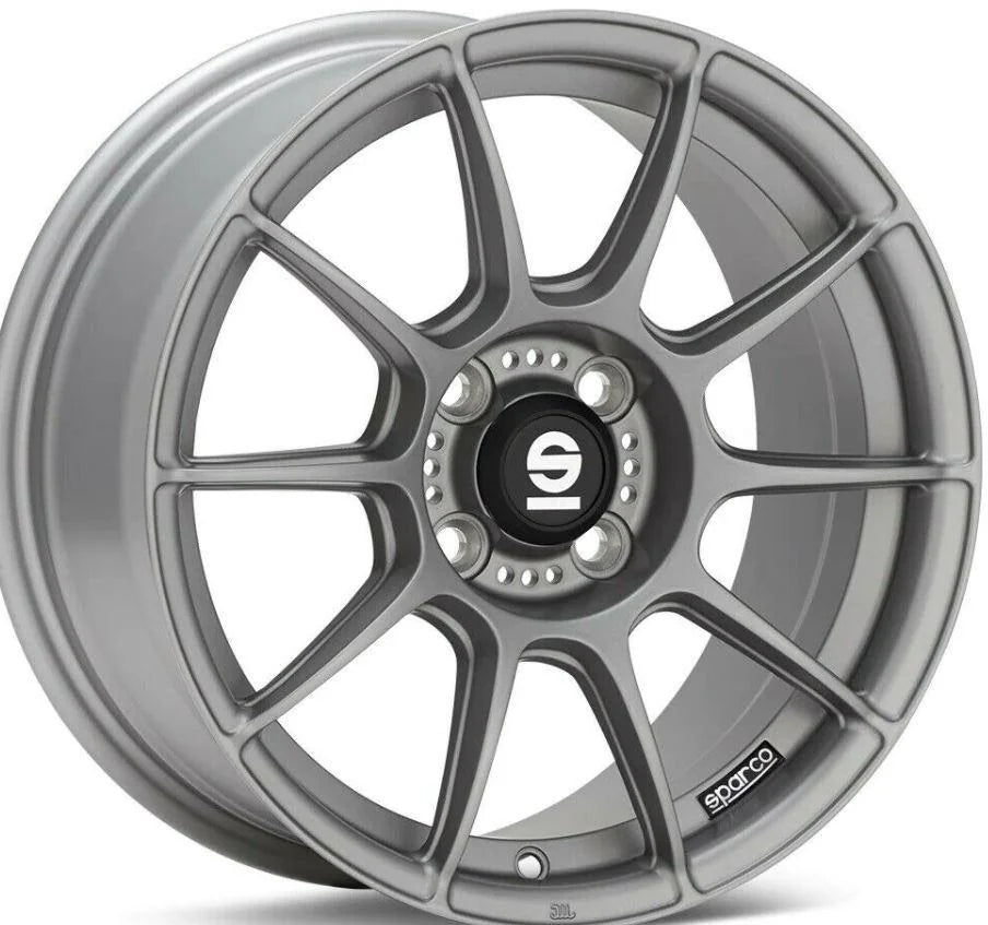 SPARCO FF 1 15x8.0 +20 5x120  SPARCO MATT SILVER TECH