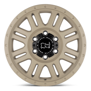 Black Rhino YELLOWSTONE Desert Sand 18x8 +48 6x130mm 84.1mm - Wheelwiz