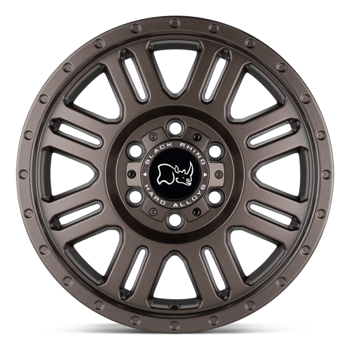 Black Rhino YELLOWSTONE Matte Bronze 16x8 +38 6x130mm 84.1mm - WheelWiz