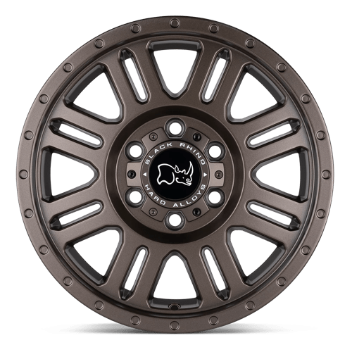 Black Rhino YELLOWSTONE Matte Bronze 18x8 +48 5x160mm 65.1mm - Wheelwiz