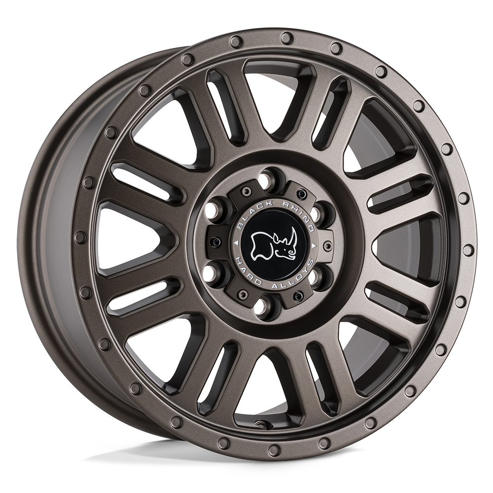 Black Rhino YELLOWSTONE Matte Bronze 16x8 +38 6x130mm 84.1mm - WheelWiz