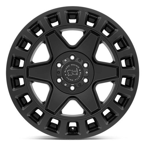 Black Rhino YORK Matte Black 17x9 -12 6x139.7mm 112.1mm - Wheelwiz