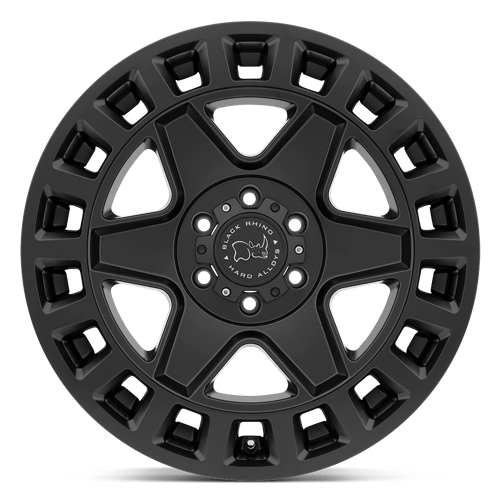 Black Rhino YORK Matte Black 18x8 +52 6x130mm 84.1mm - WheelWiz