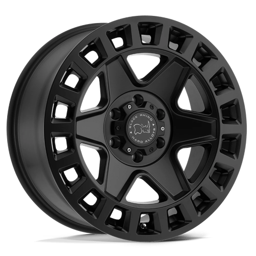 Black Rhino YORK Matte Black 18x9 -12 5x127mm 71.5mm - WheelWiz