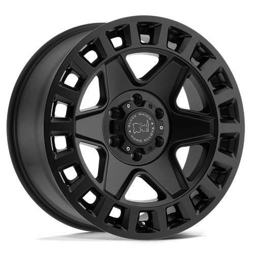 Black Rhino YORK Matte Black 17x8 +35 5x120mm 76.1mm - Wheelwiz