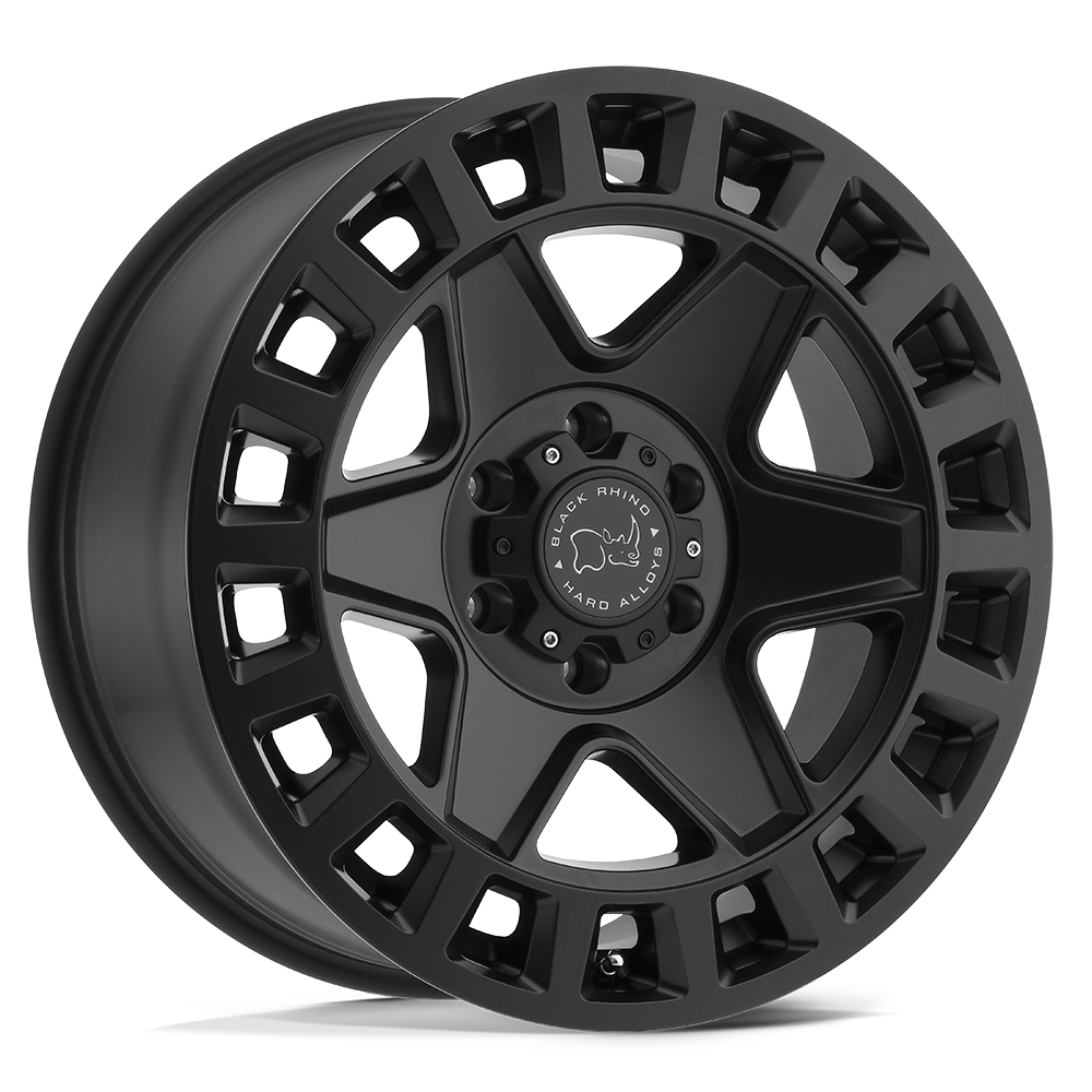 Black Rhino YORK Matte Black 17x9 +12 6x135mm 87.1mm - WheelWiz