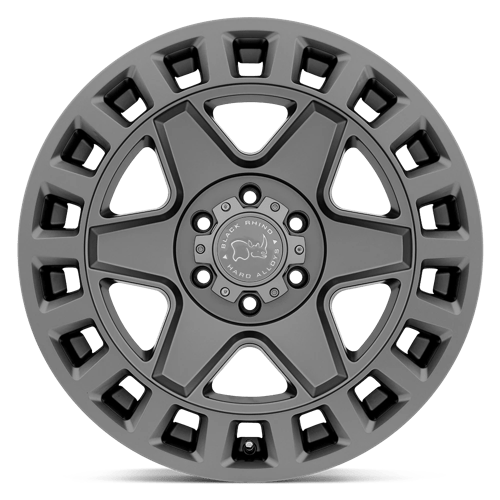 Black Rhino YORK Matte Gunmetal 17x9 +12 6x135mm 87.1mm - WheelWiz