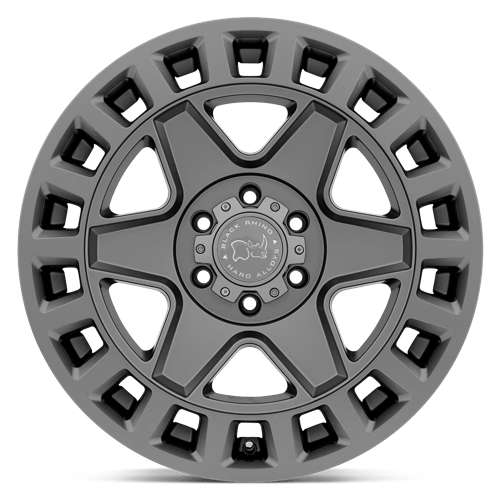 Black Rhino YORK Matte Gunmetal 20x9 +12 6x139.7mm 112.1mm - Wheelwiz