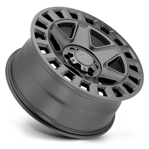 Black Rhino YORK Matte Gunmetal 17x9 +12 6x139.7mm 112.1mm - WheelWiz