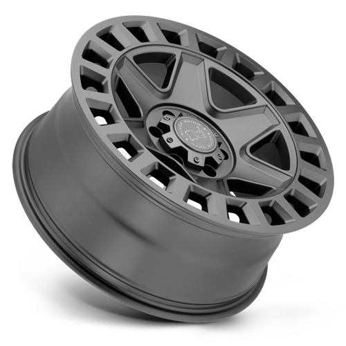 Black Rhino YORK Matte Gunmetal 17x9 -12 6x139.7mm 112.1mm - Wheelwiz