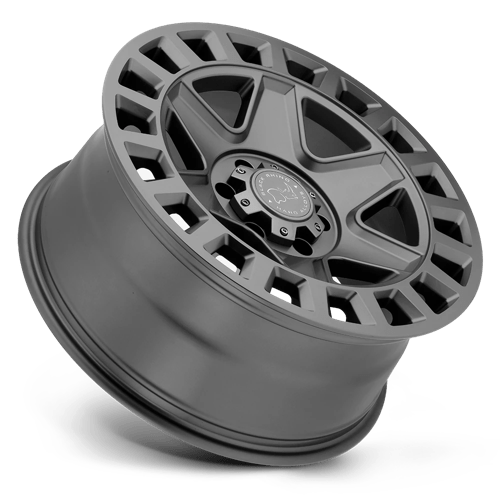 Black Rhino YORK Matte Gunmetal 17x9 +12 6x120mm 67.1mm - WheelWiz
