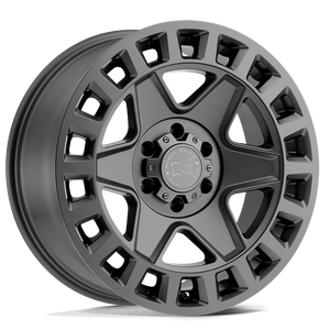 Black Rhino YORK Matte Gunmetal 18x8 +35 5x110mm 72.1mm - WheelWiz