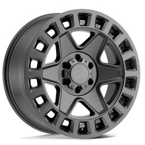 Black Rhino YORK Matte Gunmetal 18x9 -12 5x127mm 71.5mm - WheelWiz