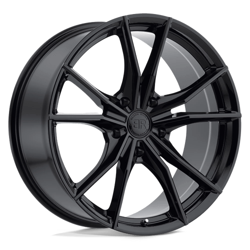 Black Rhino ZION Gloss Black 20x9 +20 6x114.3mm 76.1mm - Wheelwiz