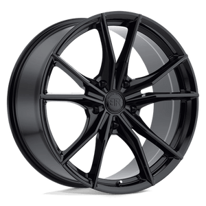 Black Rhino ZION Gloss Black 22x9.5 +30 6x135mm 87.1mm - Wheelwiz