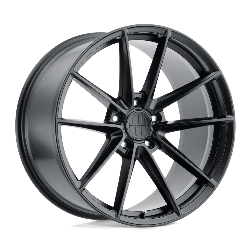 Victor Equipment ZUFFEN Matte Black 20x10 +50 5x130mm 71.5mm - WheelWiz