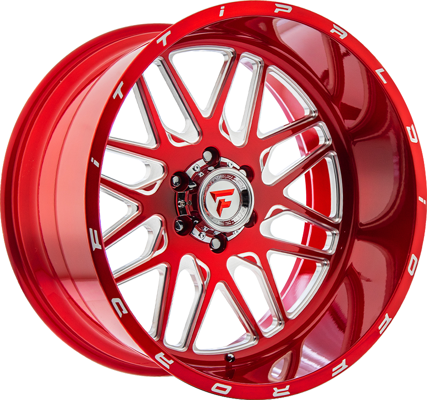 Fittipaldi FTF18 Red Tint 24x14 -76 6x139.7mm 106.2mm - WheelWiz