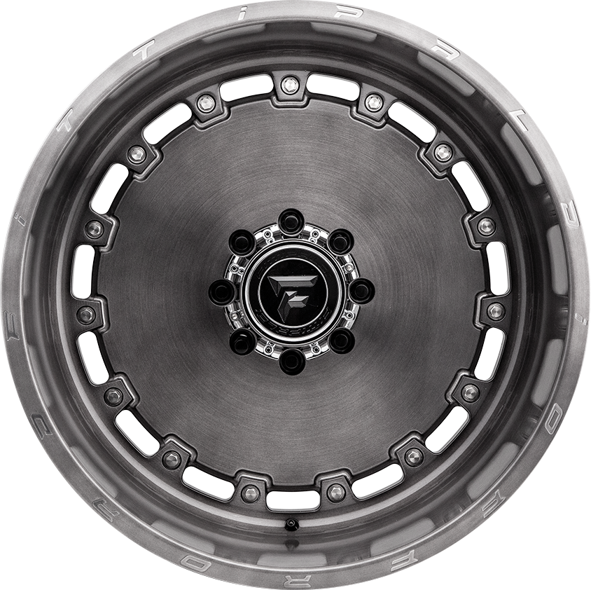 Fittipaldi FTF15 Brushed Black Tint 22x12 -51 6x139.7mm 78.1mm - WheelWiz