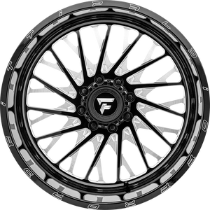 Fittipaldi FTF08 Black Milled 24x14 -76 8x165mm 125.2mm - WheelWiz