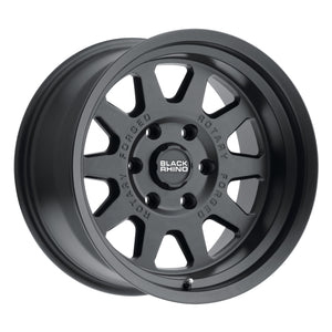 Black Rhino STADIUM MATTE BLACK 18x9.5 -18 5x127mm 71.5mm - WheelWiz